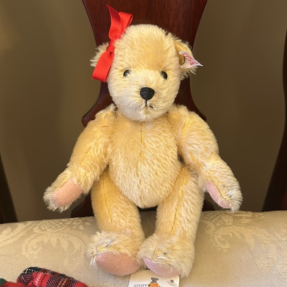 Steiff mohair Muffy VanderBear 20th anniversary 2004 collectible bear NWT - Picture 8 of 11